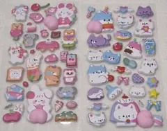 可愛いキャラクターシールセット お尻ぷくぷくシール　シール帳