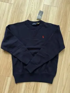 Polo Ralph Lauren ネイビー クルーネック スウェット XXS