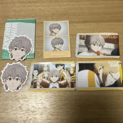 ウィンドブレイカー　兎耳山丁子　佐狐浩太　ダイカットステッカーセット