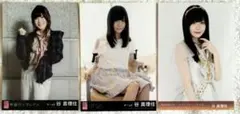 SKE48 谷真理佳 生写真3枚セット