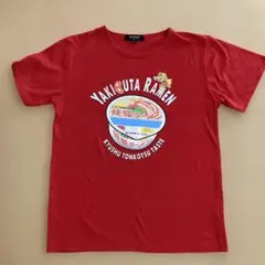 Doublefocus 焼豚ラーメン Tシャツ レッド M