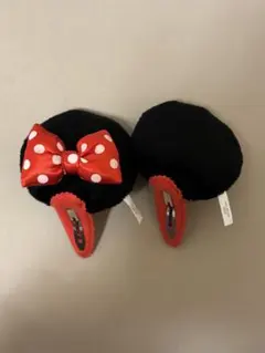 ディズニー ミニーマウス ヘアピン ペア