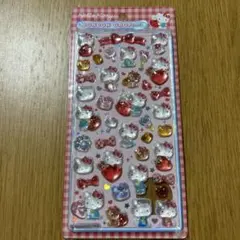 【正規品】ハローキティ赤　ボンボンドロップシール