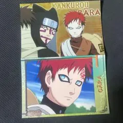 ジャンプフェスタ 原作 NARUTO 我愛羅 絵札缶バッジコレクション