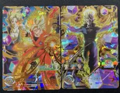ドラゴンボールヒーローズ 孫悟空、超ハーツUR2枚セット