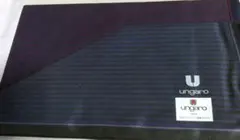 ungaro ストライプハンカチ ネイビーとワインレッド ２枚セット 新品