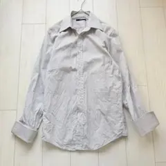 美品✨ グッチ ストライプ シャツ ダブルカフス ドレスシャツ ビジネス 長袖のサムネイル