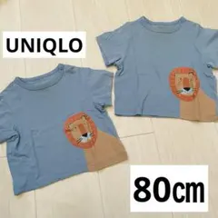 UNIQLO 半袖Tシャツ 80㎝ 2枚セット