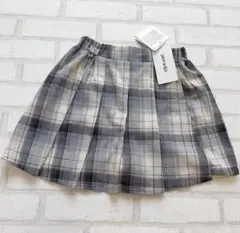 新品　シューラルー　チェックキュロット　130