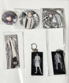 ヒプノシスマイク　神宮寺寂雷　バッジ　アクリルキーホルダー