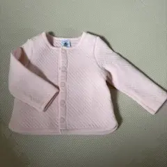PETIT BATEAU プチバトー　ピンクカーディガン 18m/81cw
