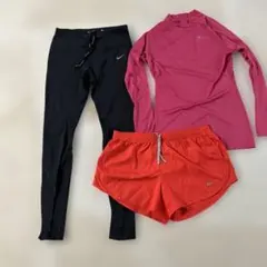 Nike 他ランニングウェア 3点セット　Lサイズ
