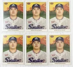 2023 Topps NPB 206 村上宗隆 ベースカード 6枚セット