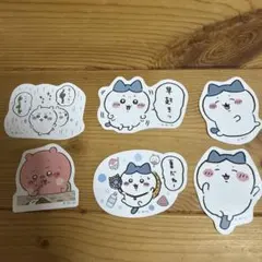 ちいかわ ハチワレステッカー セット