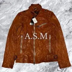 2026年最新】A.S.M メンズ レザージャケット・ライダースの人気