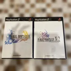 FINAL FANTASY X & X-2 PS2 ソフト 2本セット