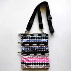 LeSportsac レスポートサック　ショルダーバッグ ドット 水玉