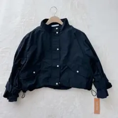 【新品タグ付】REDYAZEL レディアゼル ナイロンジャケット ブルゾン 紺