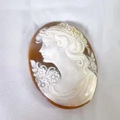ヴィンテージ シェルカメオルース 作家様刻印いり - メルカリ