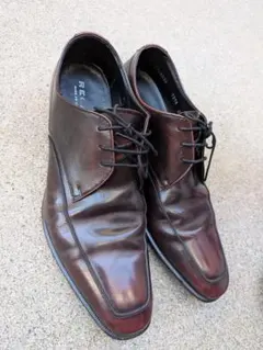 REGAL ダークブラウン レースアップシューズ