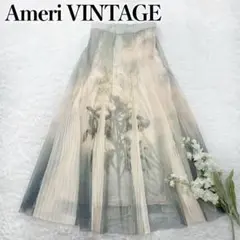 美品 Ameri VINTAGE sayonagase チュールフラワースカートのサムネイル