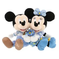 ミッキー ミニー ぬいぐるみセット Disney Blue Ever After