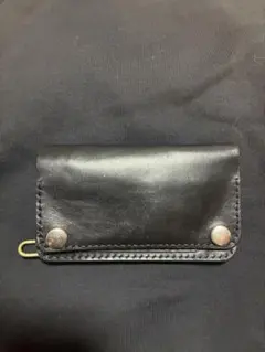ミドルトラッカーウォレット　北米産ステアハンド