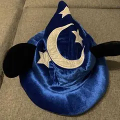 ディズニーリゾート　ファンタジア　魔法使い　ミッキー　ファンキャップ　被り物