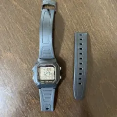 【ジャンク品】CASIO W-800H デジタル腕時計 ブラック