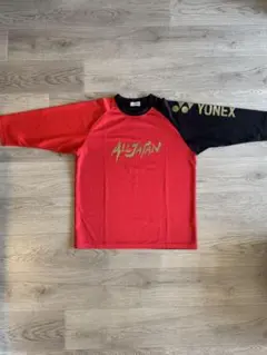 希少❣️YONEX ⭐︎ALL JAPAN 七分袖赤/黒