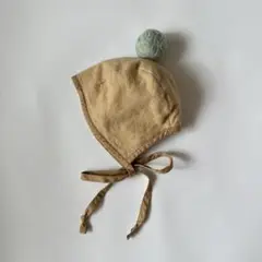 Briar Baby Jingle Bell Pom Bonnet 12-18m