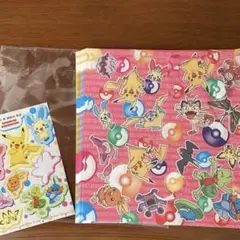 포켓몬 折り紙 シールつき
