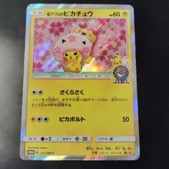 桜アフロのピカチュウ：ポケモンセンタートウキョーDX オープン記念 にほんばれ… 桜アフロのピカチュウ：ポケモンセンタートウキョーDX オープン記念