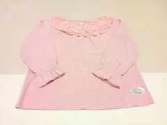 Lily ivory 長袖トップス くすみピンク 100cm