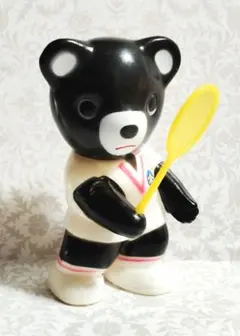昭和レトロ　たくぎん　たくちゃん テニス ソフビ貯金箱 非売品