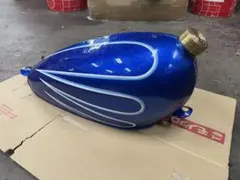 u*3様 ピーナッツタンク カスタムペイント カスタムタンク スティード