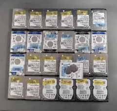 ハードディスク 中古　HDD500G 2.5インチ 25点セット