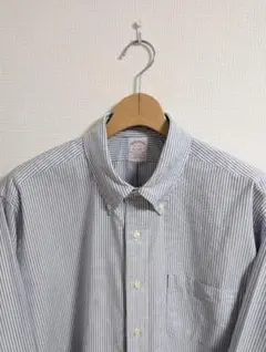 USA製　ブルックスブラザーズ　シャツ　キャンディストライプ　オックスフォード