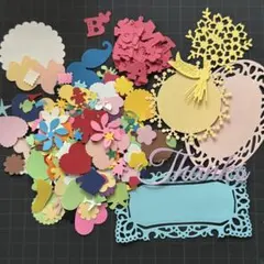 ＊気まぐれクラフトパンチ② ダイカット ギフト メッセージ ペーパークラフト