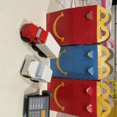 マクドナルド　ハッピーセット　ミニチュアマック　3点セット