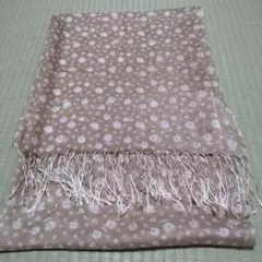 earth music & ecology 花柄ストール 春夏用　日除け　薄手