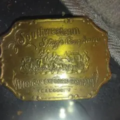 Southwestern Stage Company ベルトバックル