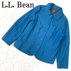 L.L. Bean エルエルビーン テーラードジャケット ブルー M B2355