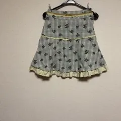 2回着用しました。水色のチェック柄に薔薇の模様とレースが可愛いです。