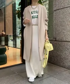 新品　完売品　DOUDOU(ドゥドゥ) ノーカラーダンボールコート