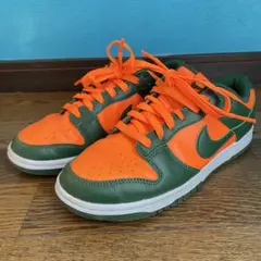 NIKE ナイキ　スニーカー　ダンクロー　オレンジ　グリーンのサムネイル