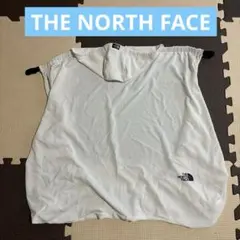 訳あり　THE NORTH FACE フード付き　抱っこ紐ケープ　日除け　白