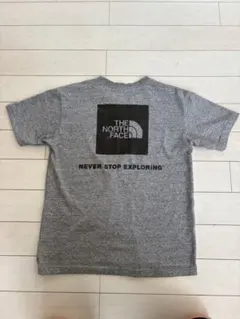 THE NORTH FACE ノースフェイス半袖Tシャツ M グレー　ビックロゴ