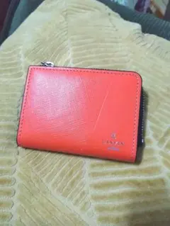 うっきー様専用 LANVIN en Bleu オレンジ コインケース【即購入可】