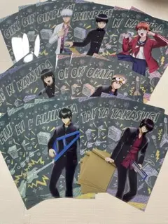 ローソン限定　銀魂キャラクタークリアファイル7種19枚セット